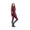 B174 Legend Silicone Riding Tights in Burgundy